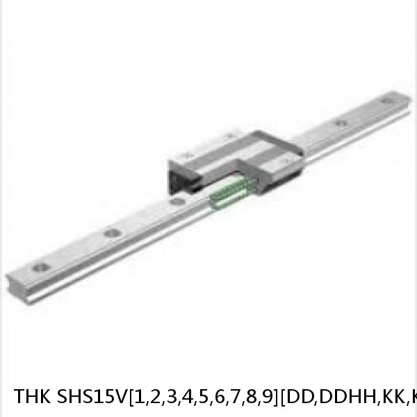 SHS15V[1,2,3,4,5,6,7,8,9][DD,DDHH,KK,KKHH,SS,SSHH,UU,ZZ,ZZHH]+[71-3000/1]L THK Linear Guide Standard Accuracy and Preload Selectable SHS Series