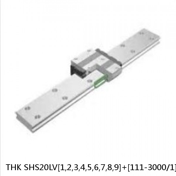 SHS20LV[1,2,3,4,5,6,7,8,9]+[111-3000/1]L THK Linear Guide Standard Accuracy and Preload Selectable SHS Series