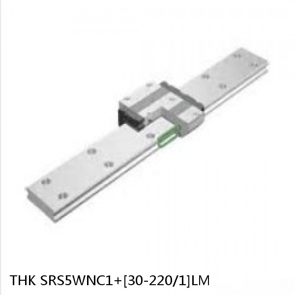 SRS5WNC1+[30-220/1]LM THK Miniature Linear Guide Caged Ball SRS Series