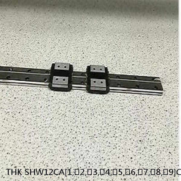 SHW12CA[1,​2,​3,​4,​5,​6,​7,​8,​9]C1M+[38-1000/1]L[H,​P,​SP,​UP]M THK Linear Guide Caged Ball Wide Rail SHW Accuracy and Preload Selectable