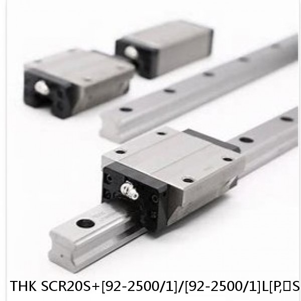 SCR20S+[92-2500/1]/[92-2500/1]L[P,​SP,​UP] THK Caged-Ball Cross Rail Linear Motion Guide Set