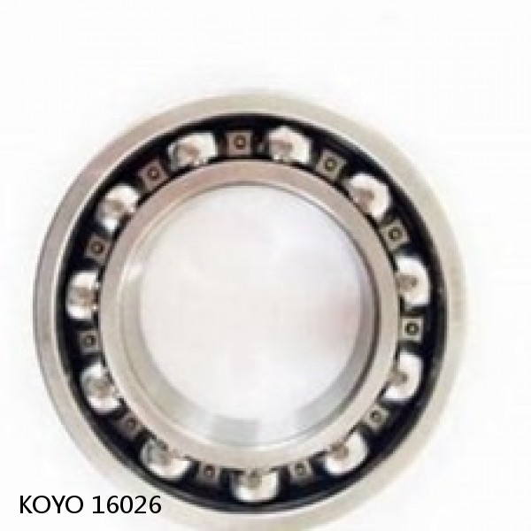 16026 KOYO Single-row deep groove ball bearings