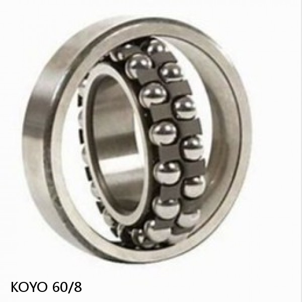 60/8 KOYO Single-row deep groove ball bearings