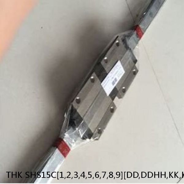 SHS15C[1,2,3,4,5,6,7,8,9][DD,DDHH,KK,KKHH,SS,SSHH,UU,ZZ,ZZHH]C1+[71-3000/1]L THK Linear Guide Standard Accuracy and Preload Selectable SHS Series
