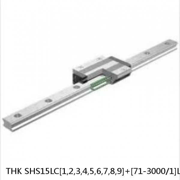 SHS15LC[1,2,3,4,5,6,7,8,9]+[71-3000/1]L THK Linear Guide Standard Accuracy and Preload Selectable SHS Series #1 small image