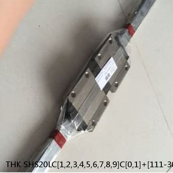 SHS20LC[1,2,3,4,5,6,7,8,9]C[0,1]+[111-3000/1]L[H,P,SP,UP] THK Linear Guide Standard Accuracy and Preload Selectable SHS Series