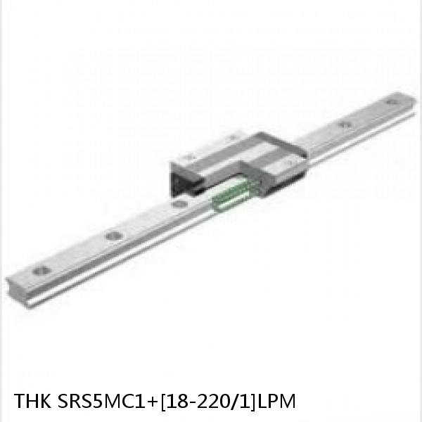 SRS5MC1+[18-220/1]LPM THK Miniature Linear Guide Caged Ball SRS Series