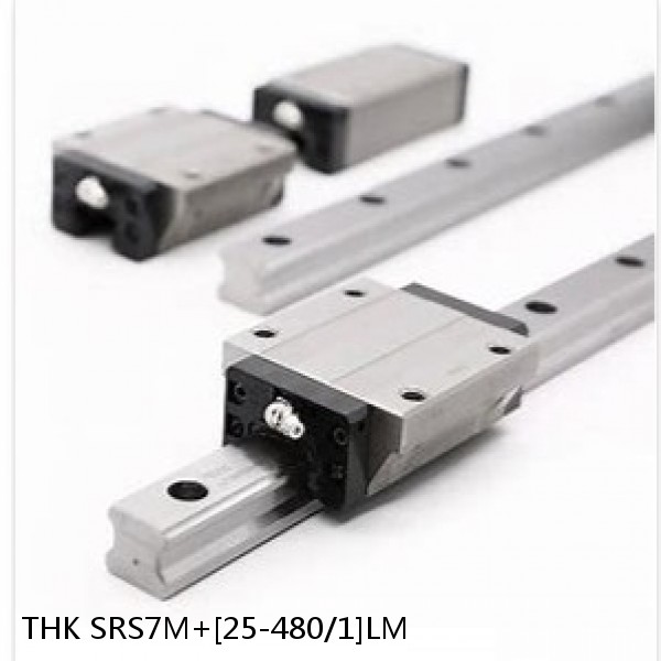 SRS7M+[25-480/1]LM THK Miniature Linear Guide Caged Ball SRS Series #1 small image