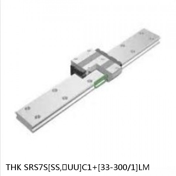 SRS7S[SS,​UU]C1+[33-300/1]LM THK Miniature Linear Guide Caged Ball SRS Series