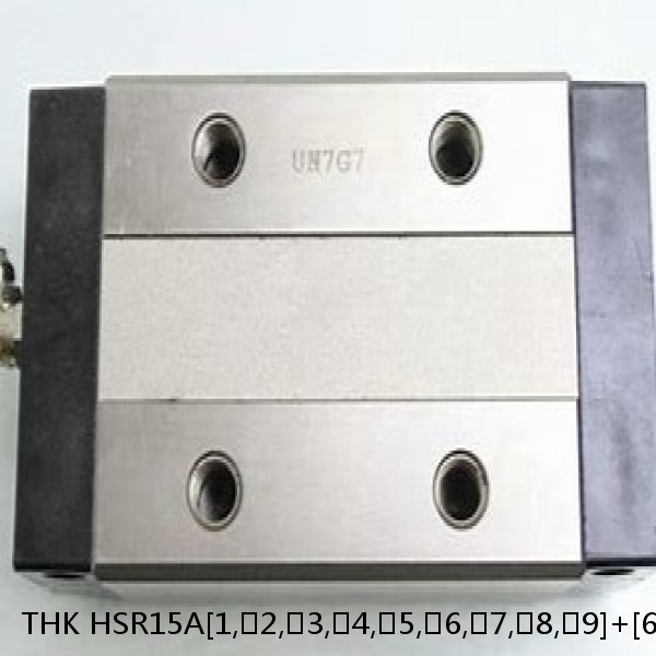 HSR15A[1,​2,​3,​4,​5,​6,​7,​8,​9]+[64-3000/1]L[H,​P,​SP,​UP] THK Standard Linear Guide  Accuracy and Preload Selectable HSR Series