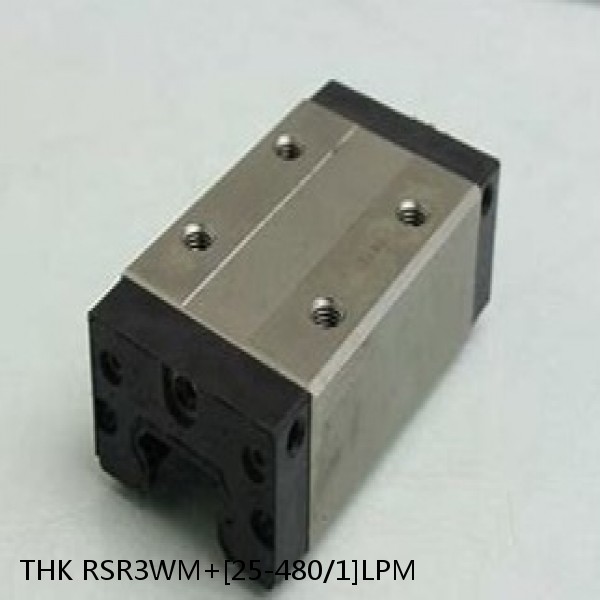 RSR3WM+[25-480/1]LPM THK Miniature Linear Guide Full Ball RSR Series #1 small image