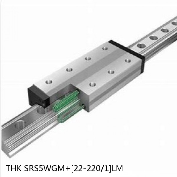 SRS5WGM+[22-220/1]LM THK Linear Guides Full Ball SRS-G  Accuracy and Preload Selectable #1 small image