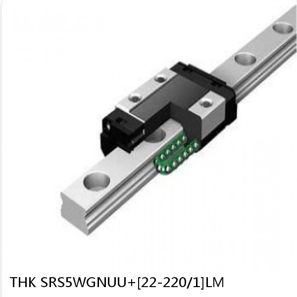 SRS5WGNUU+[22-220/1]LM THK Linear Guides Full Ball SRS-G  Accuracy and Preload Selectable #1 small image