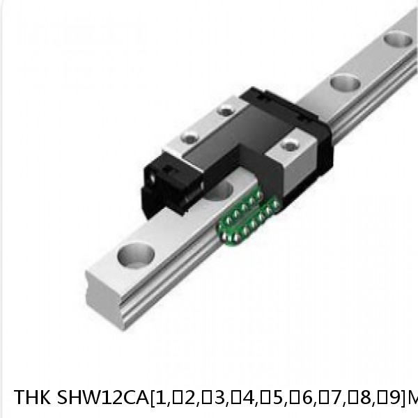 SHW12CA[1,​2,​3,​4,​5,​6,​7,​8,​9]M+[38-1000/1]L[H,​P,​SP,​UP]M THK Linear Guide Caged Ball Wide Rail SHW Accuracy and Preload Selectable #1 small image