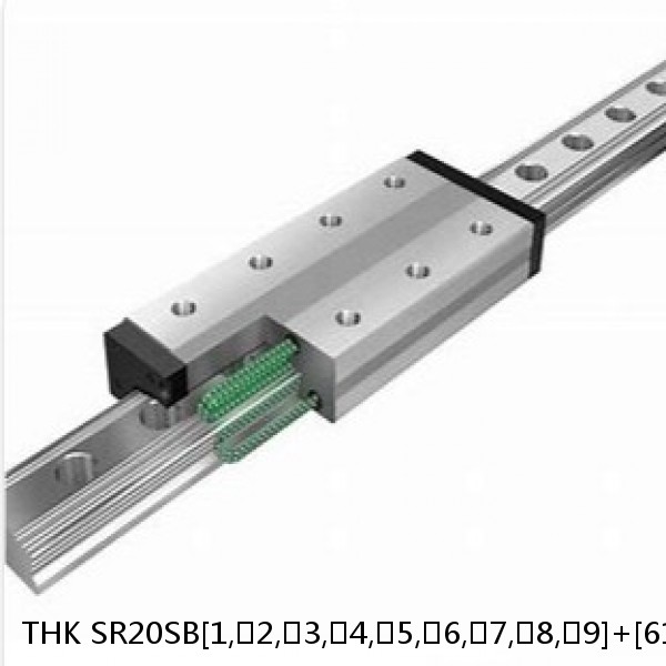 SR20SB[1,​2,​3,​4,​5,​6,​7,​8,​9]+[61-3000/1]L[H,​P,​SP,​UP] THK Radial Load Linear Guide Accuracy and Preload Selectable SR Series