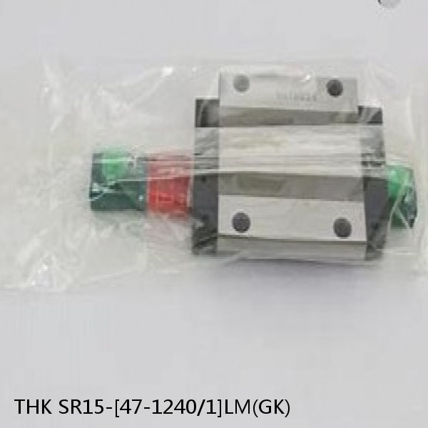 SR15-[47-1240/1]LM(GK) THK Radial Linear Guide (Rail Only)  Interchangeable SR and SSR Series #1 small image