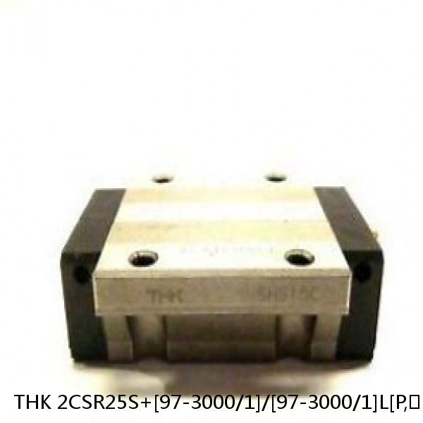 2CSR25S+[97-3000/1]/[97-3000/1]L[P,​SP,​UP] THK Cross-Rail Guide Block Set #1 small image
