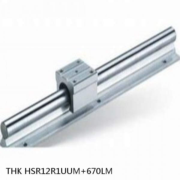 HSR12R1UUM+670LM THK Miniature Linear Guide Stocked Sizes HSR8 HSR10 HSR12 Series