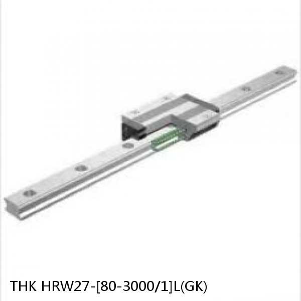 HRW27-[80-3000/1]L(GK) THK Wide Rail Linear Guide (Rail Only) Interchangeable HRW Series #1 small image