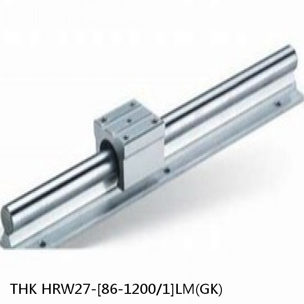 HRW27-[86-1200/1]LM(GK) THK Wide Rail Linear Guide (Rail Only) Interchangeable HRW Series #1 small image