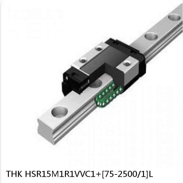 HSR15M1R1VVC1+[75-2500/1]L THK Medium to Low Vacuum Linear Guide Accuracy and Preload Selectable HSR-M1VV Series #1 small image