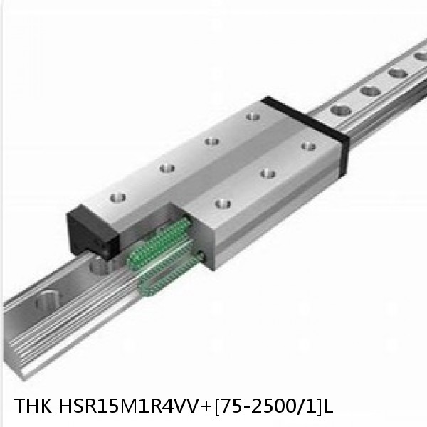 HSR15M1R4VV+[75-2500/1]L THK Medium to Low Vacuum Linear Guide Accuracy and Preload Selectable HSR-M1VV Series #1 small image