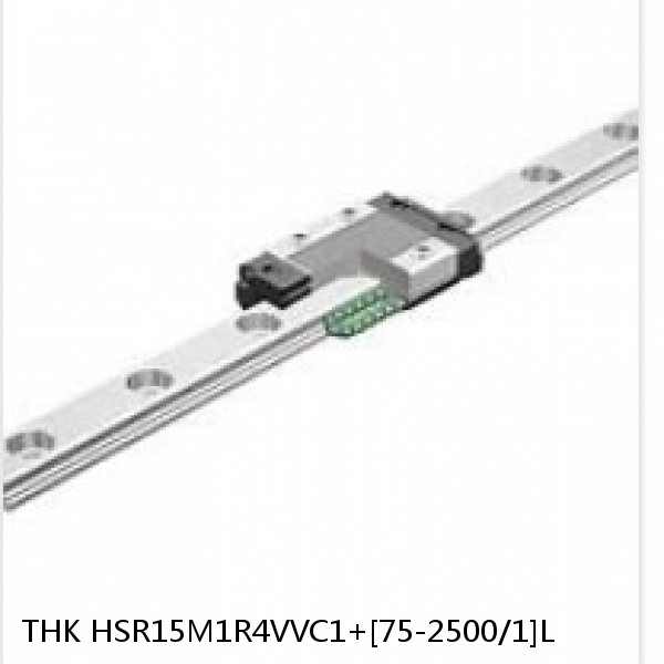 HSR15M1R4VVC1+[75-2500/1]L THK Medium to Low Vacuum Linear Guide Accuracy and Preload Selectable HSR-M1VV Series #1 small image