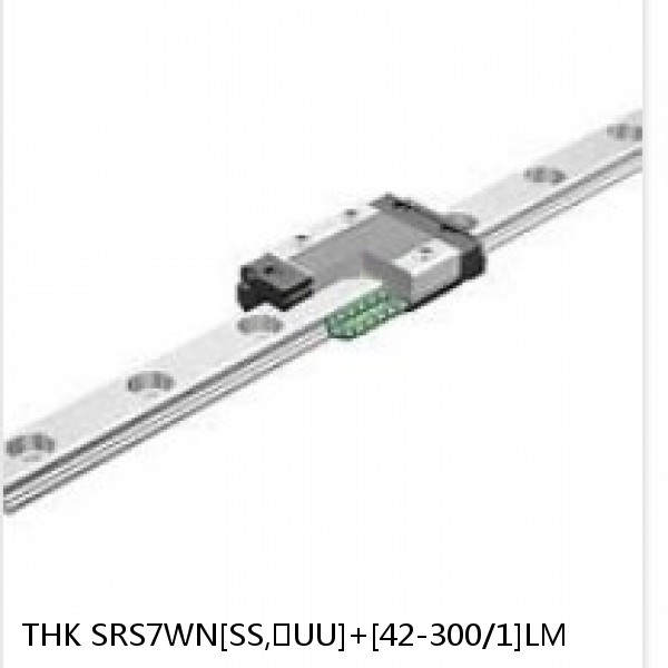 SRS7WN[SS,​UU]+[42-300/1]LM THK Miniature Linear Guide Caged Ball SRS Series #1 small image