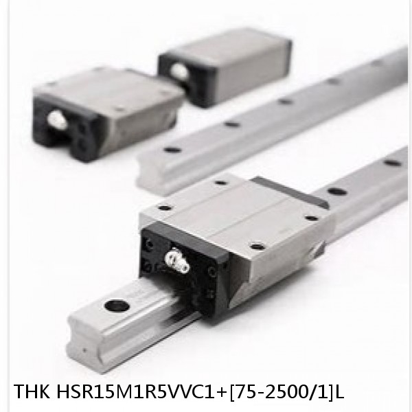 HSR15M1R5VVC1+[75-2500/1]L THK Medium to Low Vacuum Linear Guide Accuracy and Preload Selectable HSR-M1VV Series