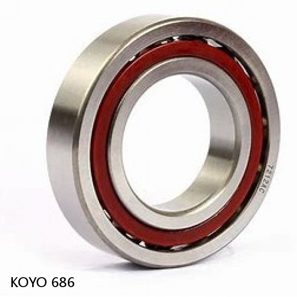 686 KOYO Single-row deep groove ball bearings #1 small image