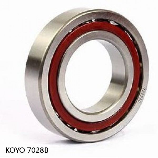 7028B KOYO Single-row, matched pair angular contact ball bearings #1 image