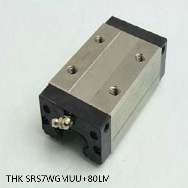 SRS7WGMUU+80LM THK Miniature Linear Guide Stocked Sizes Standard and Wide Standard Grade SRS Series #1 image