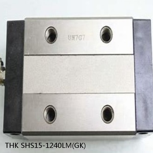 SHS15-1240LM(GK) THK Caged Ball Linear Guide Rail Only Standard Grade Interchangeable SHS Series #1 image