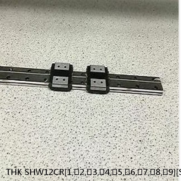 SHW12CR[1,​2,​3,​4,​5,​6,​7,​8,​9][SS,​SSHH,​UU]M+[38-1000/1]L[H,​P,​SP,​UP]M THK Linear Guide Caged Ball Wide Rail SHW Accuracy and Preload Selectable #1 image