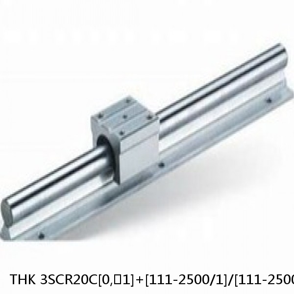 3SCR20C[0,​1]+[111-2500/1]/[111-2500/1]L[P,​SP,​UP] THK Caged-Ball Cross Rail Linear Motion Guide Set #1 image