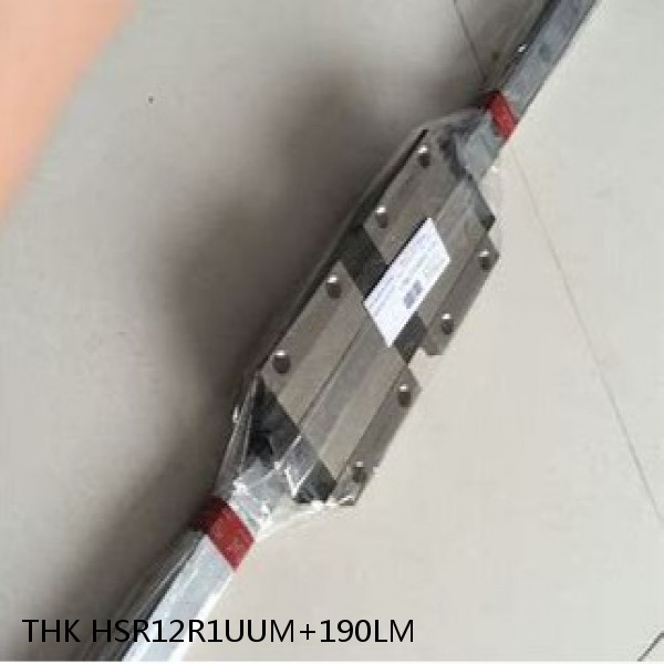 HSR12R1UUM+190LM THK Miniature Linear Guide Stocked Sizes HSR8 HSR10 HSR12 Series #1 image