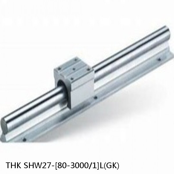 SHW27-[80-3000/1]L(GK) THK Caged Ball Wide Rail Linear Guide (Rail Only) Interchangeable SHW Series #1 image