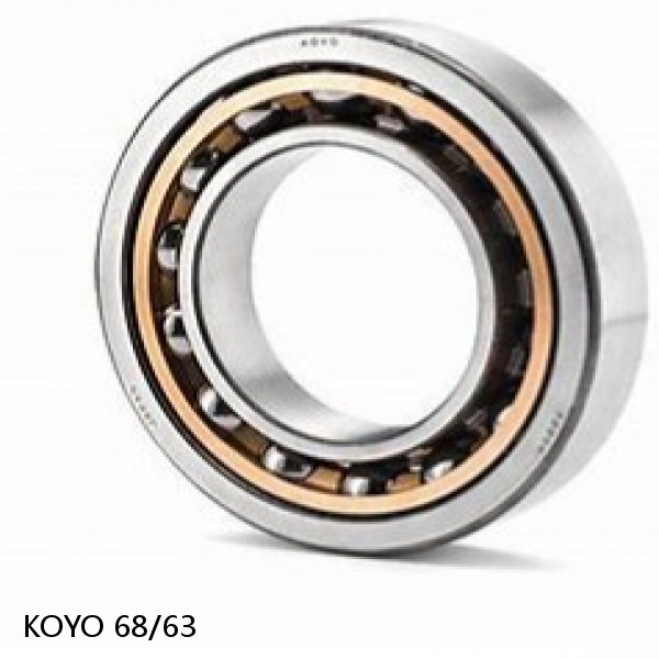 68/63 KOYO Single-row deep groove ball bearings #1 image